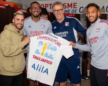 Nicolás Tagliafico se reincorporó a OIympique de Lyon