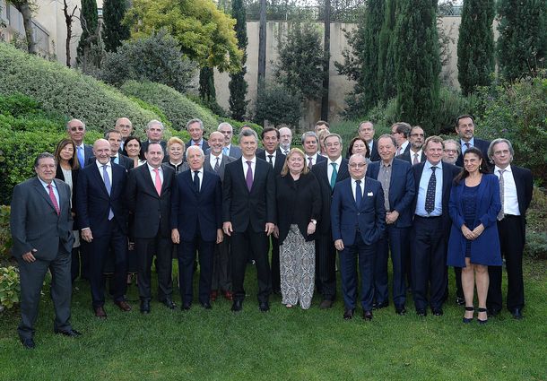 Macri junto a los embajadores argentinos