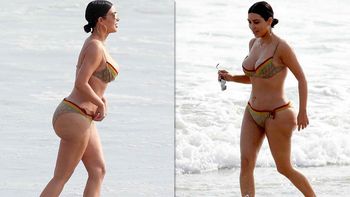 Kim Kardashian respondió a las críticas por el uso de photoshop Kim Kardashian respondió a las críticas por el uso de photoshop