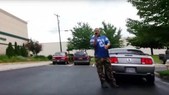 grabaron al asesino de dos periodistas en una pelea de transito grabaron al asesino de dos periodistas en una pelea de transito