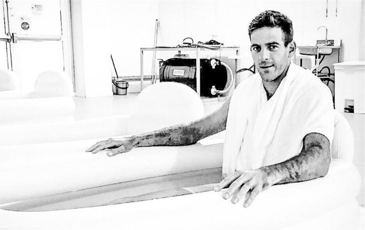 Así se recupera Del Potro después de cada partido para competir en Río