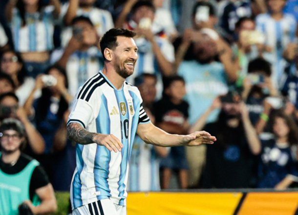 Gol de Lionel Messi ante Islandia.