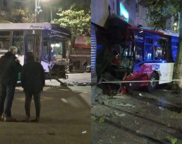 Choque de colectivos en Parque Patricios: 16 personas heridas