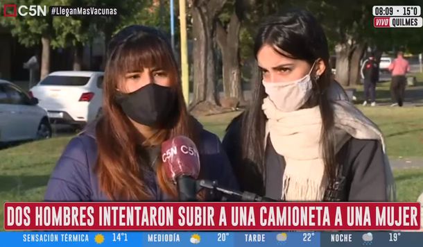 Dramático relato de la joven a la que intentaron secuestrar en Quilmes: Pareció infinito el tiempo