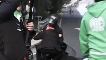 Un efectivo caído en la represión de San Martín Un efectivo caído en la represión de San Martín