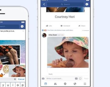 Facebook agrega los GIF a los comentarios