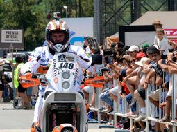 tras la suspension, se largo la accion cronometrada en el dakar tras la suspension, se largo la accion cronometrada en el dakar