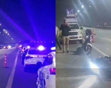 Un custodio de Cristina Kirchner se tiroteó con dos motochorros: las imágenes