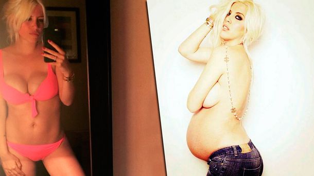 Antes y después: el cambio de Wanda Nara, a seis meses de dar a luz