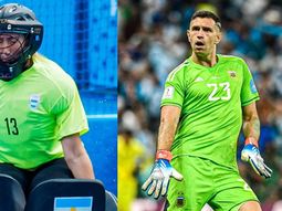 la coincidencia entre la arquera de las leonas y el dibu martinez que se hizo viral la coincidencia entre la arquera de las leonas y el dibu martinez que se hizo viral