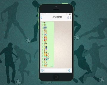 Para la cuarentena: los desafíos de fútbol con emojis en WhatsApp