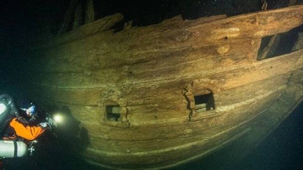 Sorprendente hallazgo de un barco hundido hace 400 años, en perfectas condiciones