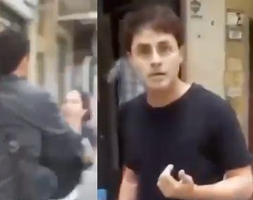 El confuso episodio de Martín Candalaft en la calle con una mujer: Me dijiste negra de...