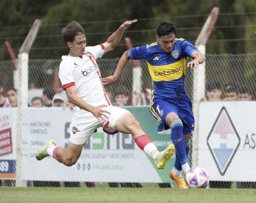 Luca Langoni volvió a jugar en Boca a 16 días de la final de la Copa Libertadores