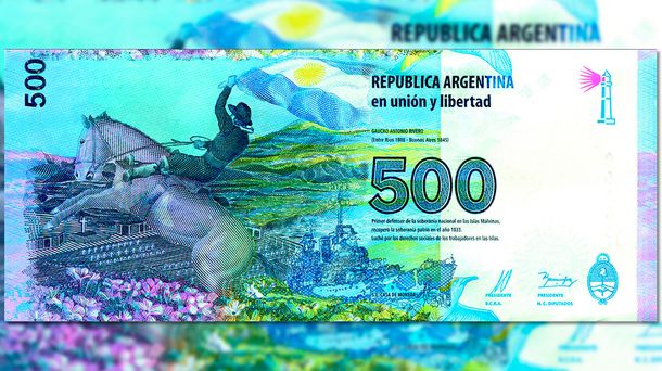 El gobierno de Macri quiere emitir un billete de $500 en enero