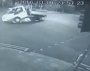 VIDEO: Escapaban de la policía