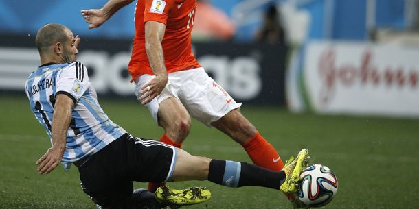 ¿Qué dijo Robben al recordar el quite de Mascherano en la semi del Mundial?