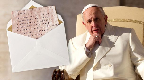 Francisco se comunicó con un niño enfermo de Río Gallegos