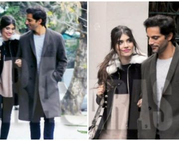 Foto oficial de Eva de Dominici y Joaquín Furriel 