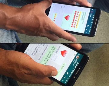 Un engaño en dos fotos de WhatsApp que se viralizó por Twitter