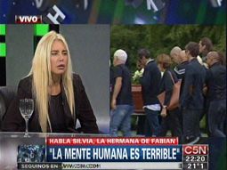 Me siento culpable, admitió la hermana de Fabián Rodríguez