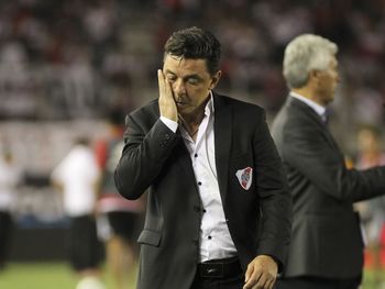 Marcelo Gallardo preocupado
