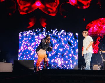 Paulo Londra arrasó en Lollapalooza: cantó con María Becerra e hizo vibrar a 100 mil personas