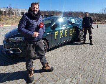 Detuvieron e interrogaron al equipo de C5N en Ucrania