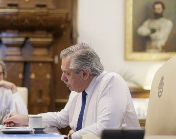 La insólita excusa de Alberto Fernández por el hematoma de Fabiola