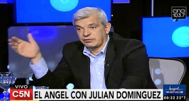 Julián Domínguez en C5N: Macri representa el 1% de los intereses de la Argentina