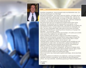 Se jubiló Guido Suller: Los médicos no me dejan volar