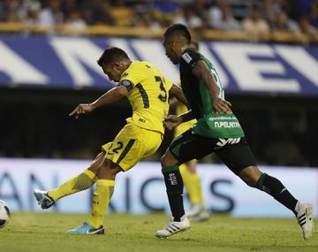 Tevez marcó un gol ante San Martín.