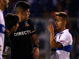 Diego Buonanotte fue insultado por un rival en Chile.