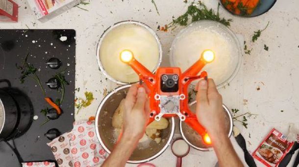 Dron para cocinar