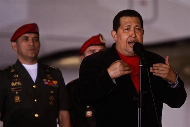 Hugo Chávez regreso a venezuela