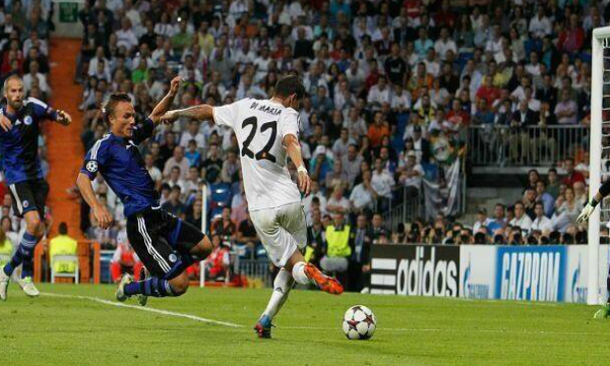 La espectacular rabona de Di María para una noche ideal