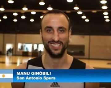 Mirá el apoyo de Ginóbili a la Selección para el Mundial