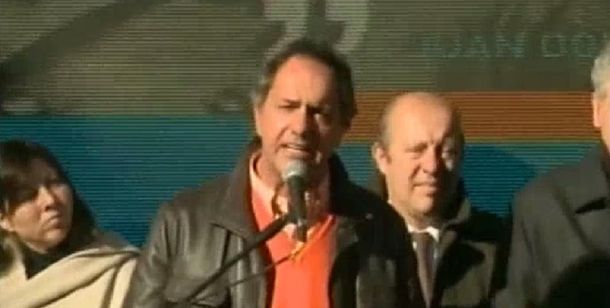 Scioli: A las empresas privadas les interesa el balance económico, pero no el social