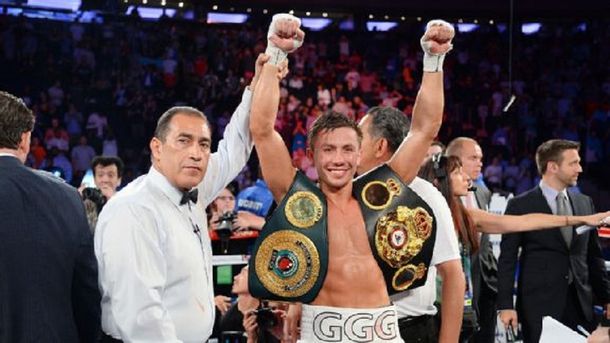 Golovkin le ganó a Murray y retuvo los títulos AMB y CMB