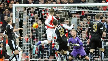 arsenal vencio a leicester en un partido para el infarto arsenal vencio a leicester en un partido para el infarto