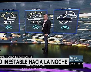 Pronóstico del tiempo para el sábado 3 de diciembre de 2016 en C5N