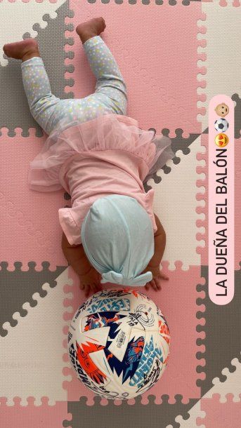 Historia de Instagram de Ana Caicedo, esposa de Borré.