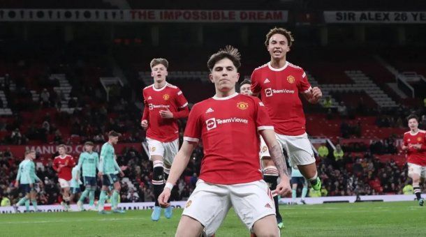 Alejandro Garnacho en Manchester United