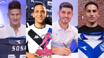 Los ex jugadores de Vélez denunciados: Sebastián Sosa, Abiel Osorio, José Florentín y Braian Cufré Los ex jugadores de Vélez denunciados: Sebastián Sosa, Abiel Osorio, José Florentín y Braian Cufré