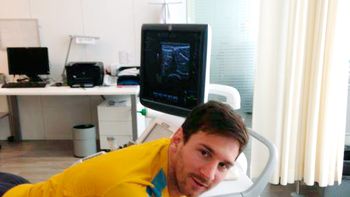 la lesion de messi es leve y podria estar en la revancha ante el psg la lesion de messi es leve y podria estar en la revancha ante el psg