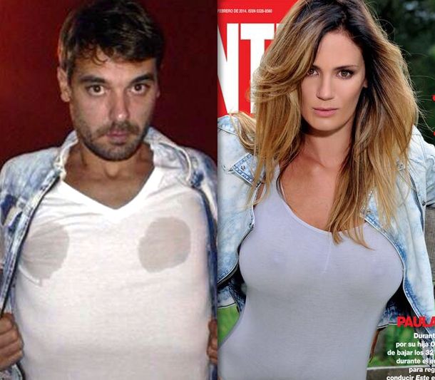 ¡Estás igual! Peter Alfonso imitó la tapa hot de Paula Chaves