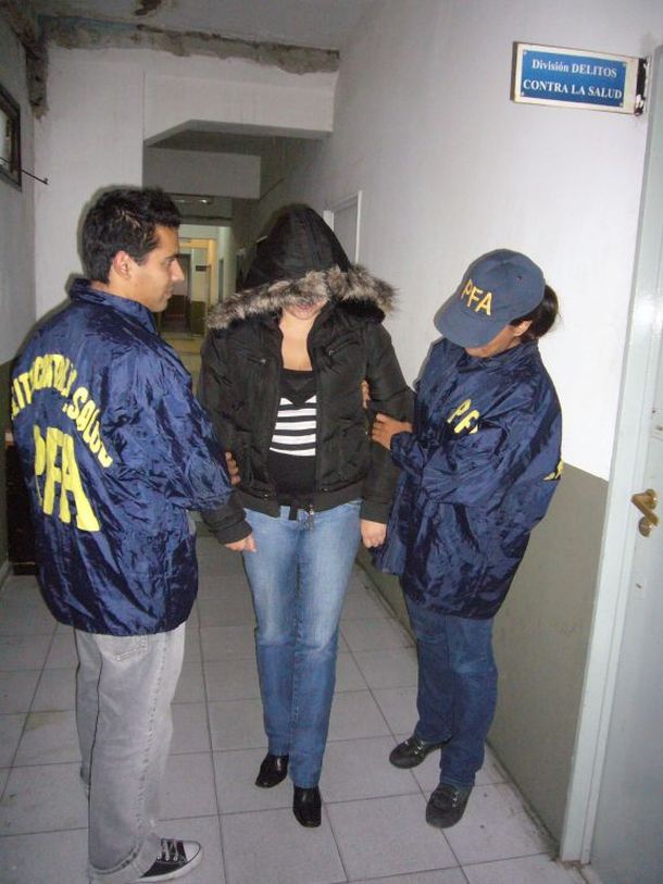 Detenida wiskería