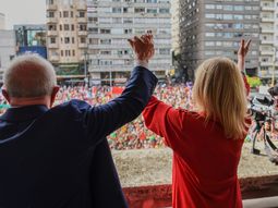 Lula Da Silva y Carolina Cosse en el acto conjunto en la Intendencia de Montevideo, el pasado 25 de enero. Lula Da Silva y Carolina Cosse en el acto conjunto en la Intendencia de Montevideo, el pasado 25 de enero.