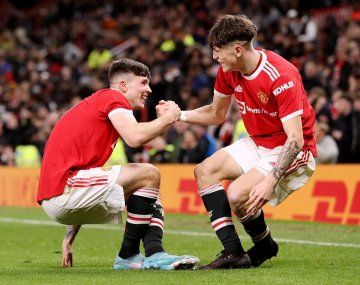 El golazo de Garnacho tras la citación de Scaloni