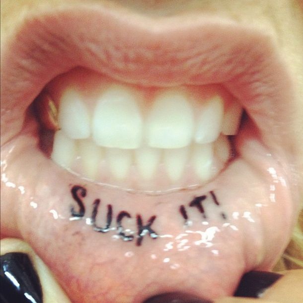El nuevo tattoo de la cantante Ke$ha
